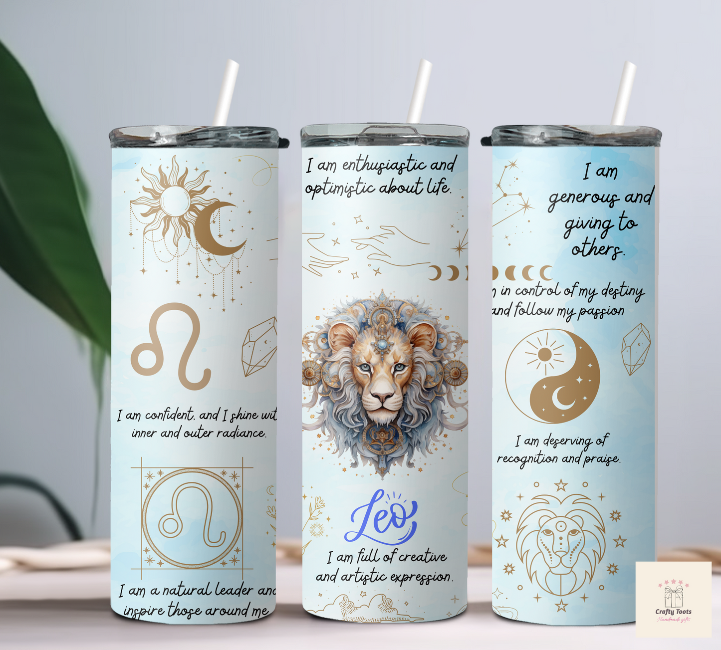 Zodiac Tumbler Gift Set Box