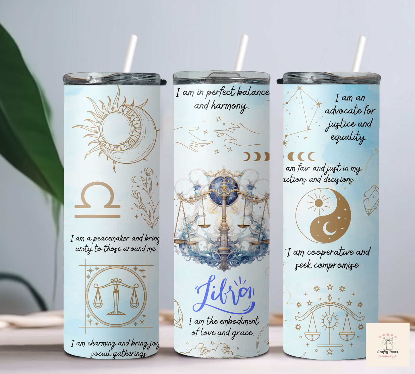 Zodiac Tumbler Gift Set Box