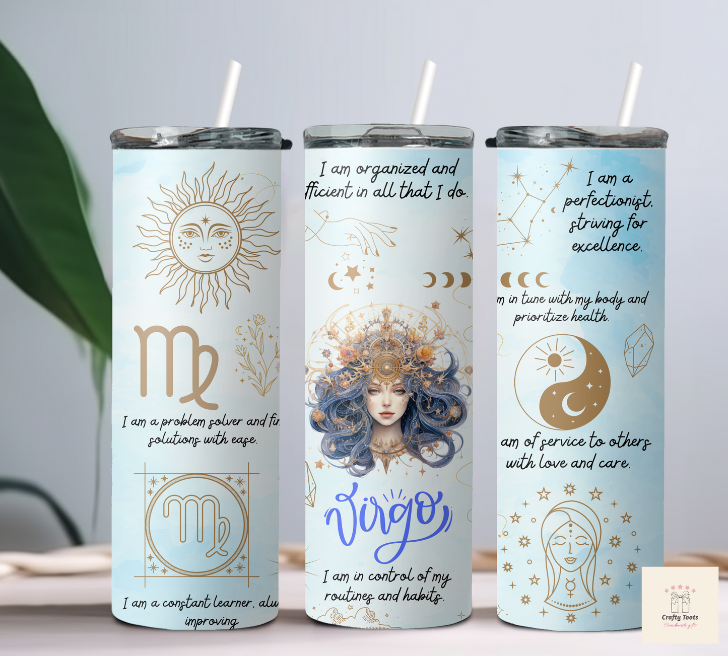 Zodiac Tumbler Gift Set Box