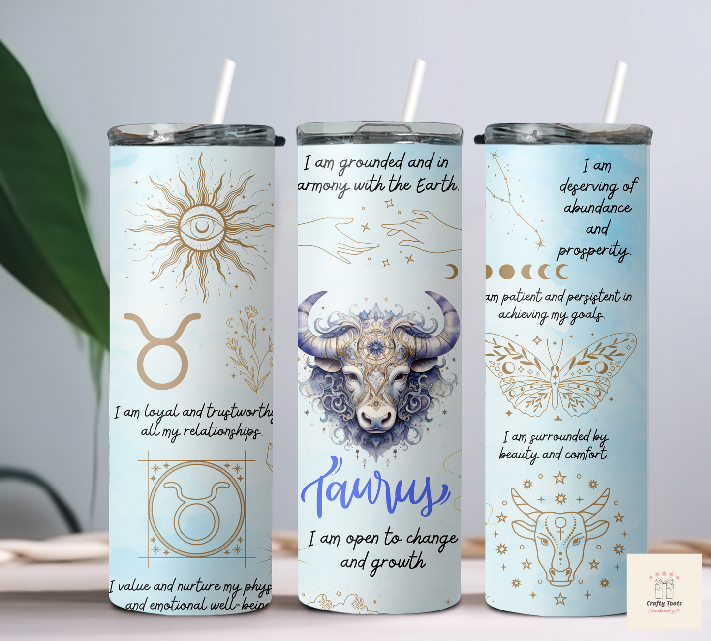 Zodiac Tumbler Gift Set Box