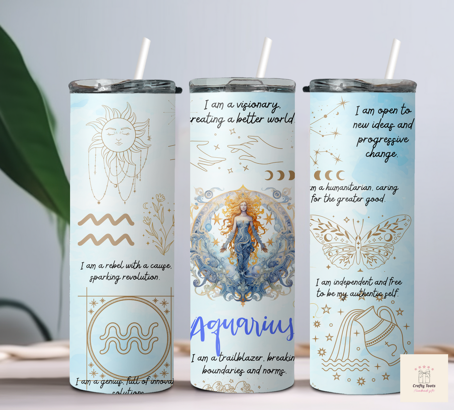 Zodiac Tumbler Gift Set Box