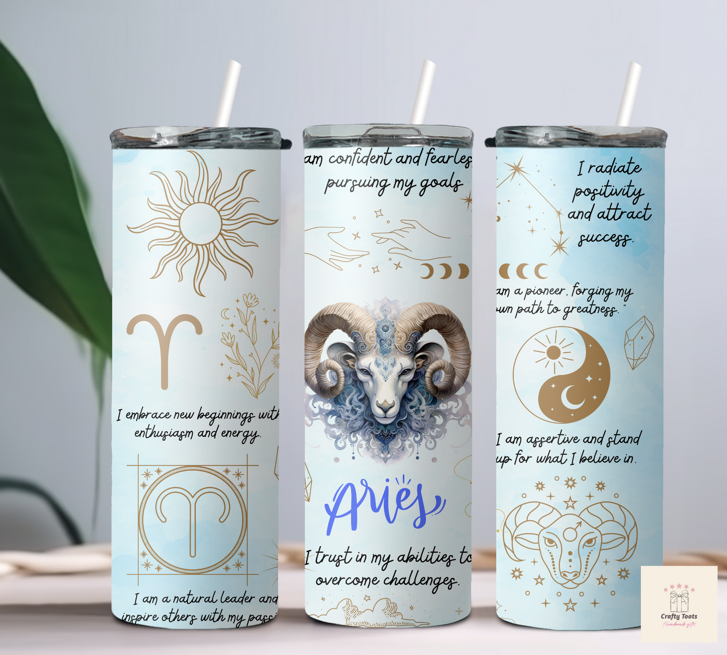 Zodiac Tumbler Gift Set Box