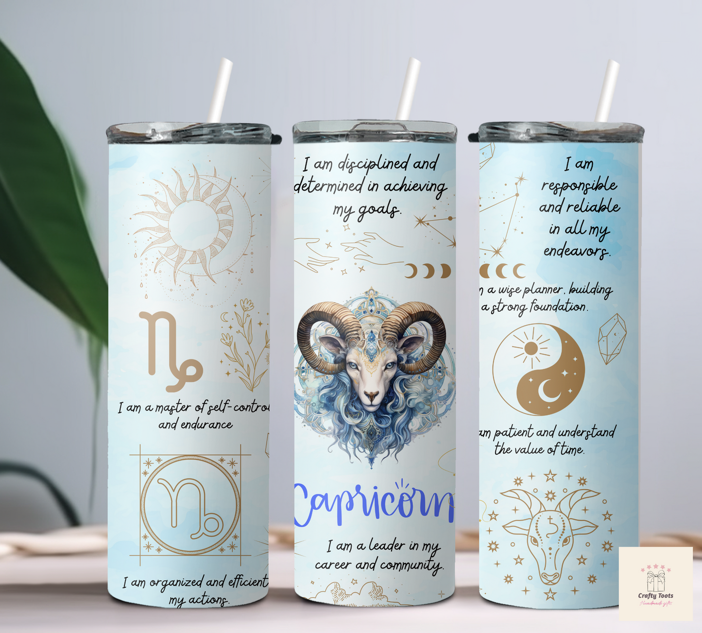 Zodiac Tumbler Gift Set Box
