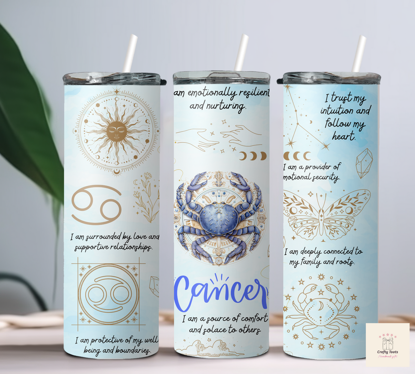 Zodiac Tumbler Gift Set Box