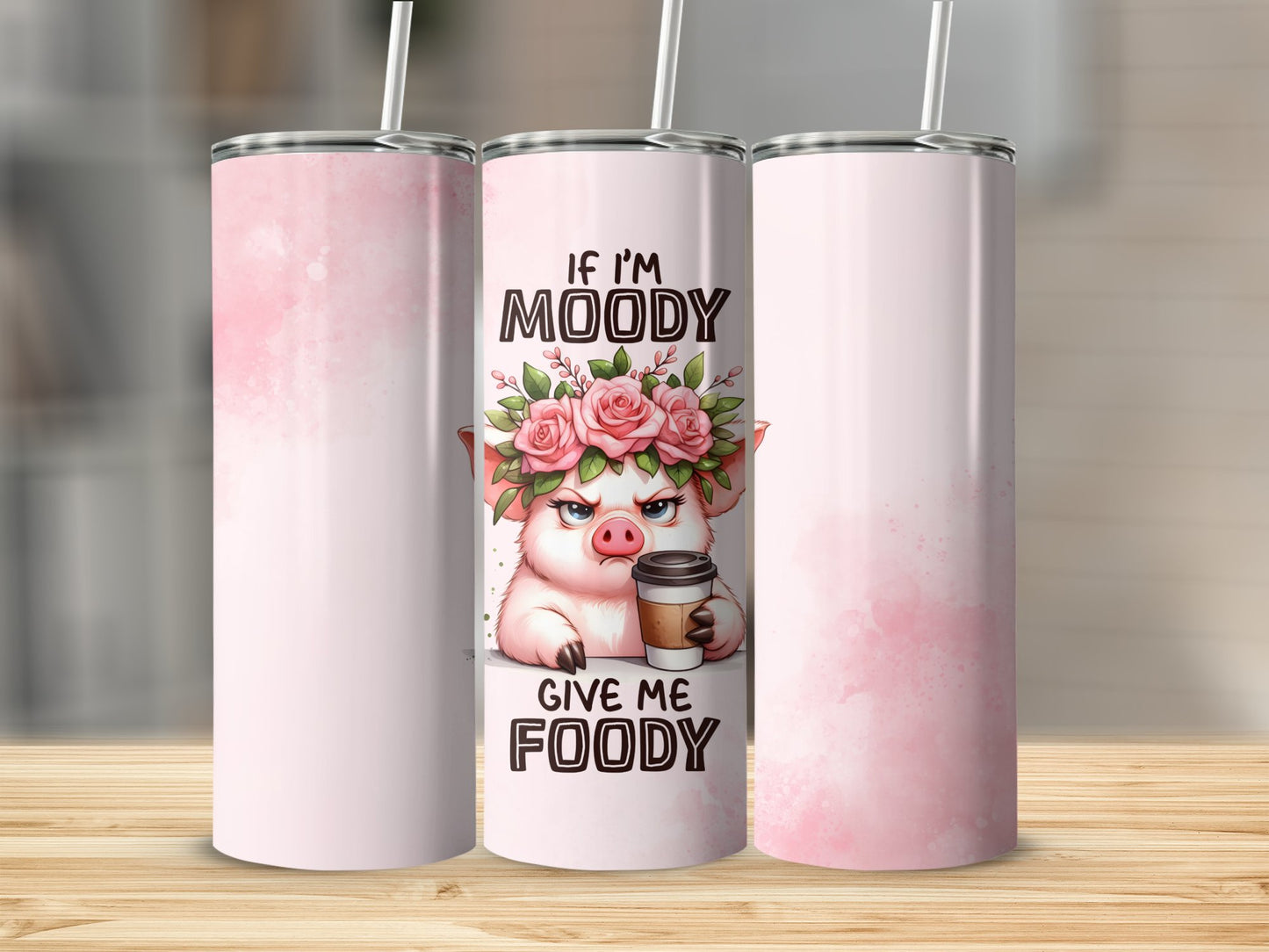 20oz Funny Pig Tumbler