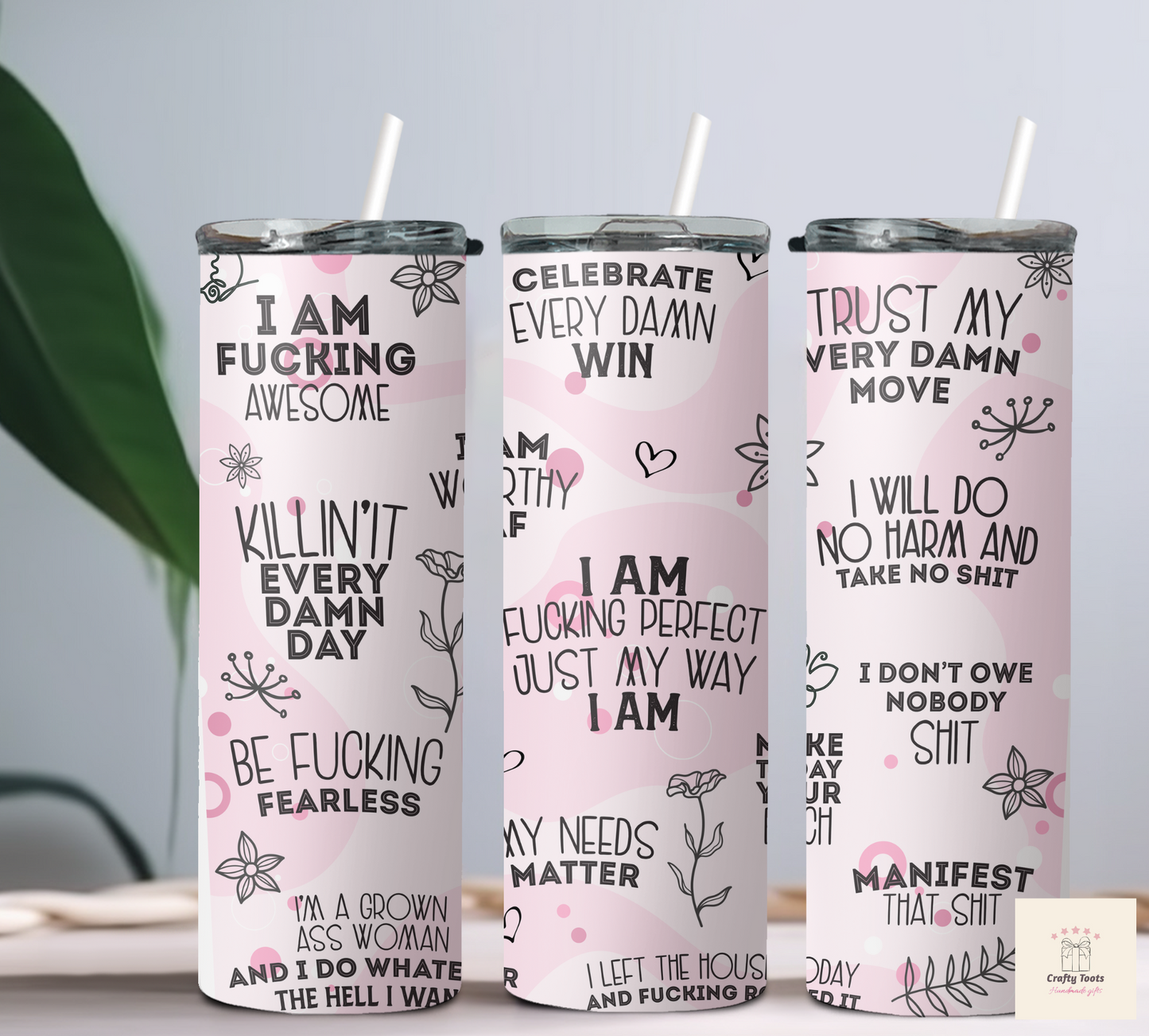 I Am F*cking Perfect 20oz Tumbler