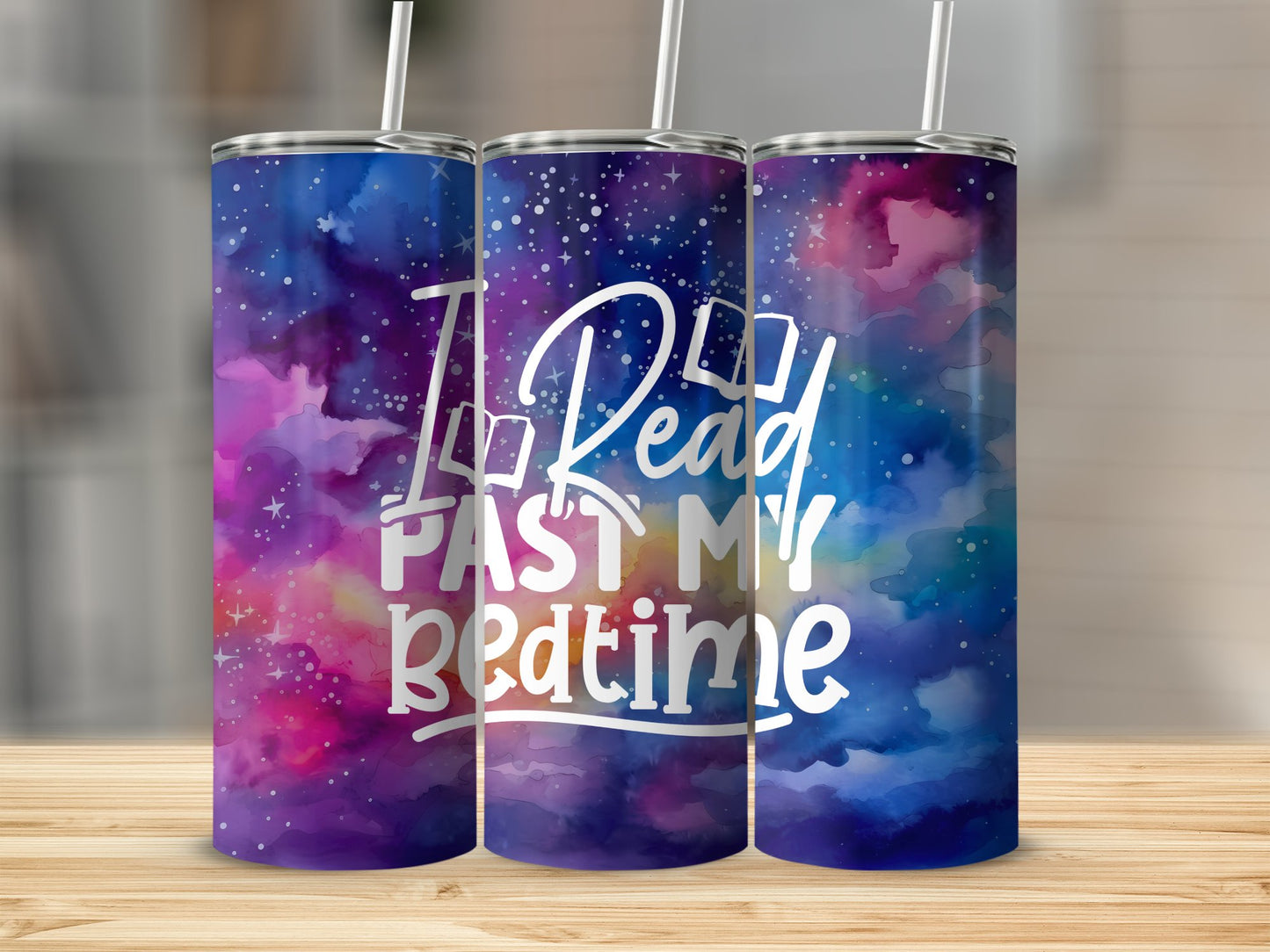 20oz I Read Past My Bedtime Tumbler