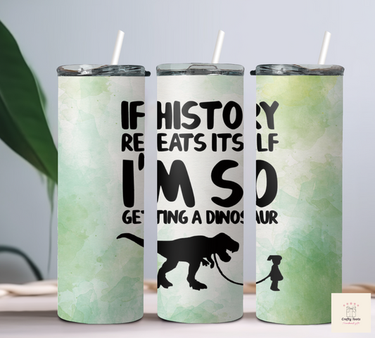 Dinosaur History 20oz Tumbler