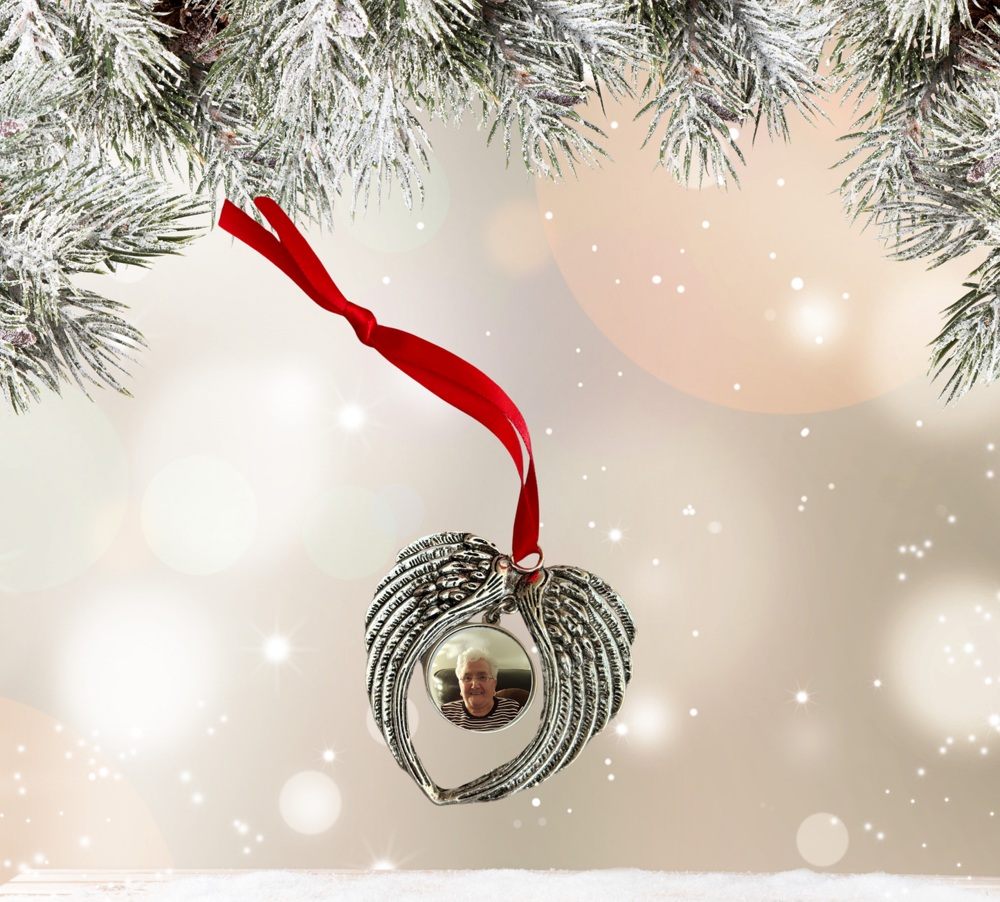 Christmas Hanging Wings Decoration